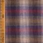 Preview: Flanell Baumwolle Karo bunt melange lila ocker blau rot